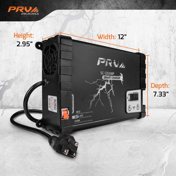 Main product image for PRV Audio SC-120AMP 3 in 1 Smart Charger294-3428